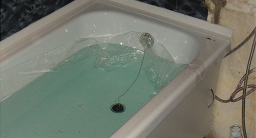 Установкой акрилового вкладыша | Петроградская